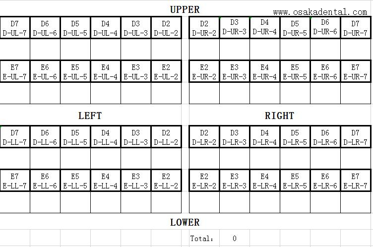 儿童牙冠规格 儿童牙冠规格