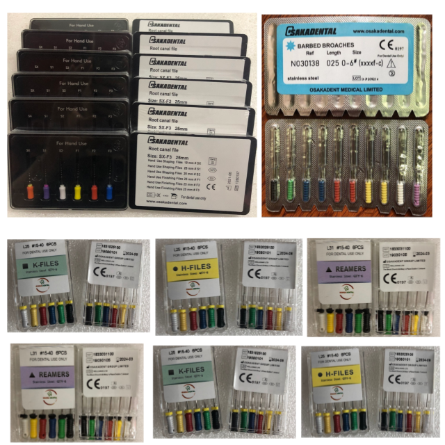 ¿Qué es la lima endodóntica de uso manual?