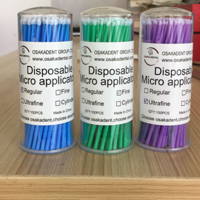 Consumibles dentales Micro aplicador Microcepillo