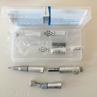 Kit de pieza de mano de turbina dental de baja velocidad para uso con endo y polaco