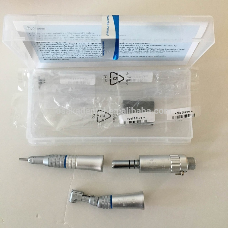 Kit de pieza de mano de turbina dental de baja velocidad para uso con endo y polaco