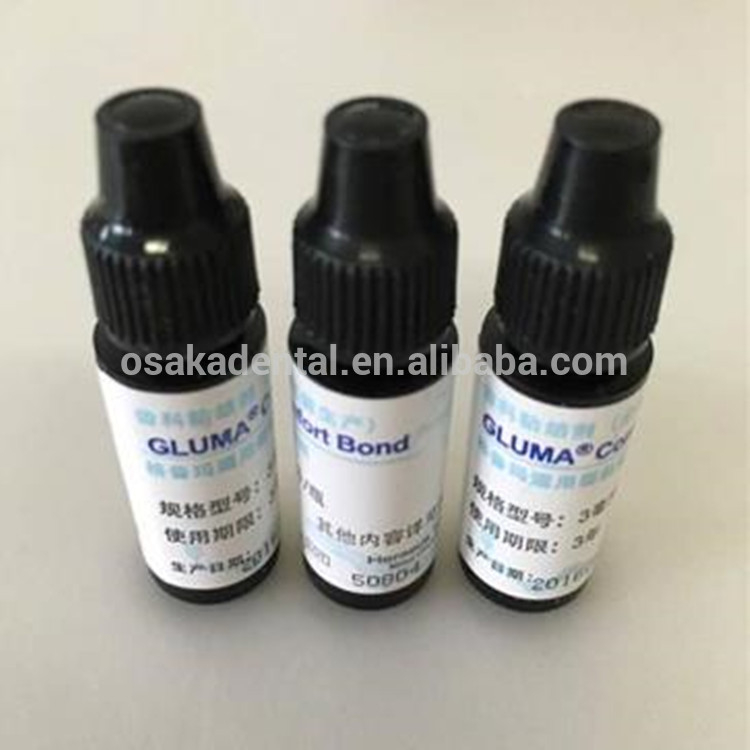 Un adhesivo dental fotopolimerizable Gluma Comfort Bond