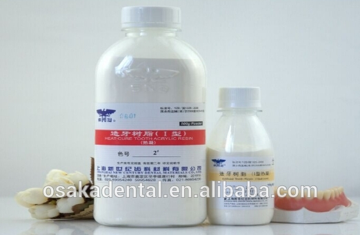 Curado dental curado dientes artificiales resina i tipo