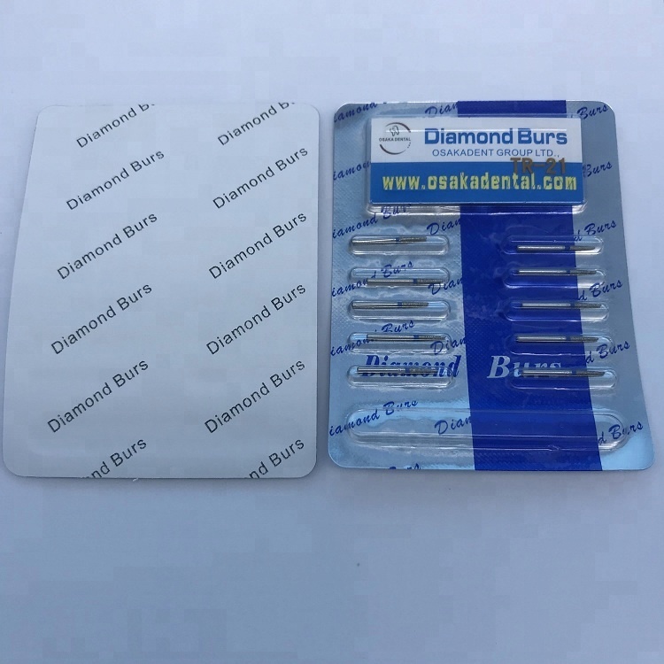 Osaka dental nuevo embalaje FG Diamond burs