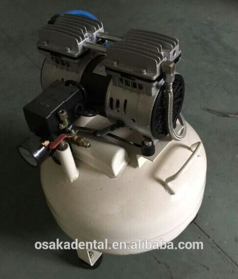 90USD 30L silencioso sin aceite con compresor de aire dental de cabeza 550W