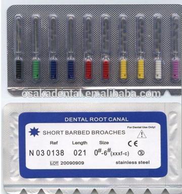 fabricante de suministros dentales dental endo archivos VDW brocas de púas brochas nerviosas