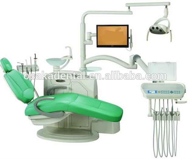 sillón dental multifuncional de alta calidad con sistema de control de nueve programas