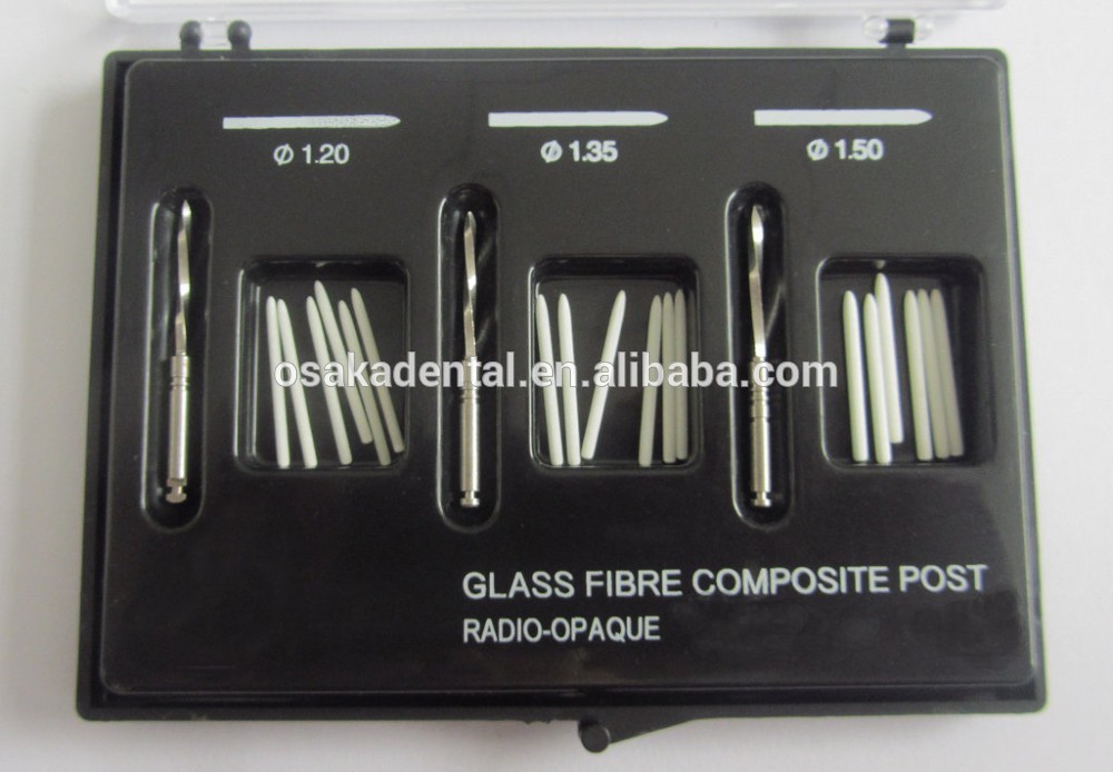 Material compuesto de fibra de vidrio dental de Alemania con tres tamaños 1.20 ~ 1.50 mm