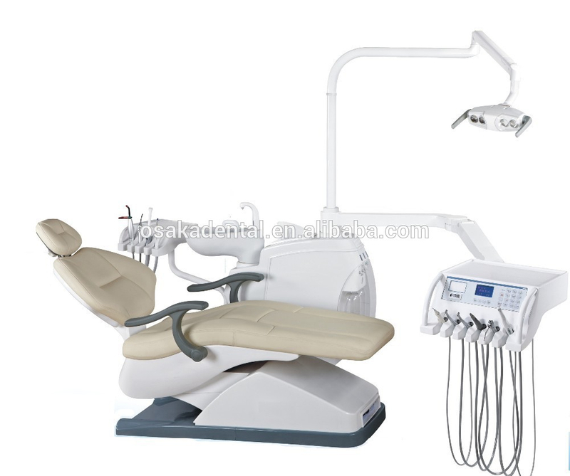 Silla dental de la unidad dental de alta calidad aprobada por CE con taburete de dentista