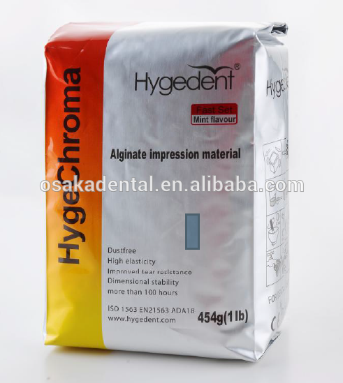 Materiales de impresión de alginato dental con CE