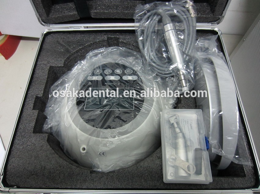 Máquina de implante dental con sistema de motor de implante dental aprobado por CE con ángulo de contra 20: 1
