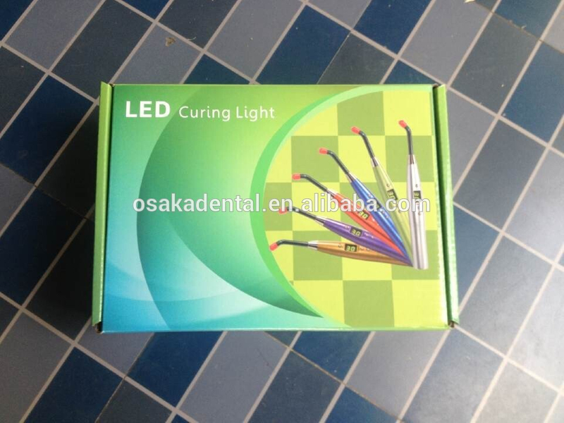 NUEVO modelo de moda suministro dental arco iris led luz de curado