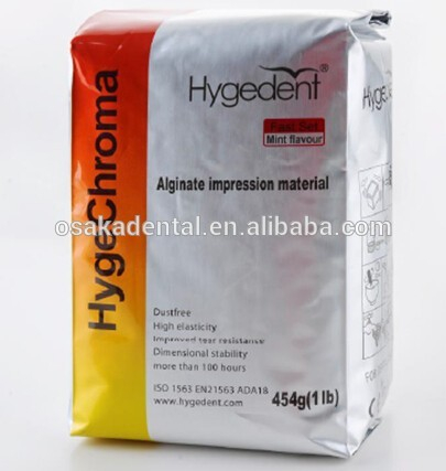 OSA-HY3 Three Color Decoloración Materiales de impresión de alginato dental