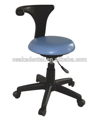 Alta calidad precio barato suministro dental dentista asistente taburete / silla de dentista con CE