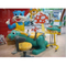 Unidad dental para niños aprobada por la FDA con diseño de dinosaurio y gato azul Unidad de silla dental para niños