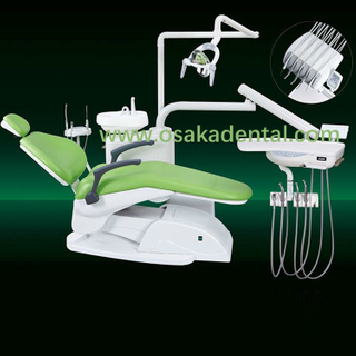 Sillón dental de OSA-A3000 / sillón de curación para clínica dental / unidad dental / Sillón dental eléctrico multifuncional precio