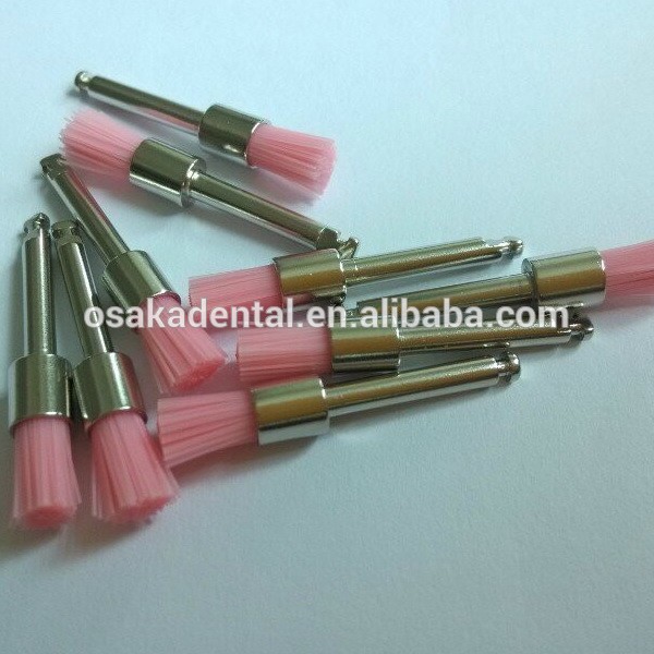 Colorido esmalte dental nylon cepillo cabeza pequeña