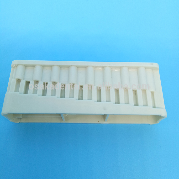 Instrumento dental Endo Block para archivos de canal Medición Endo Box Ruler