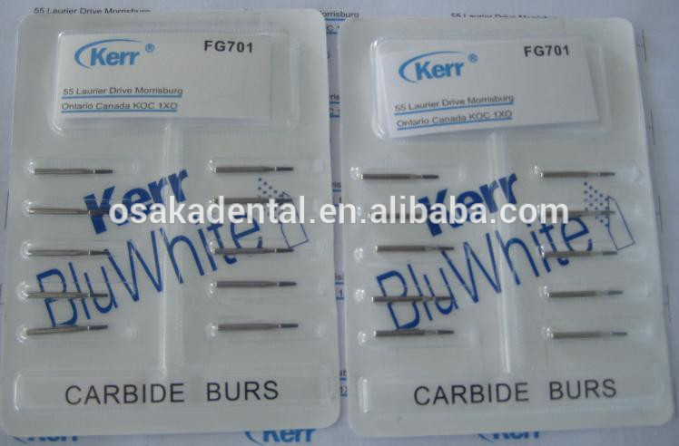 Fresa de carburo Kerr original / alta velocidad / FG / fresa de carburo dental / fresa quirúrgica