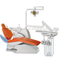 Sillón dental de alta clase OSA-1-98A con escupidera de cerámica giratoria