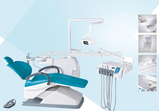 Silla dental de la unidad dental de alta calidad aprobada por CE con taburete de dentista