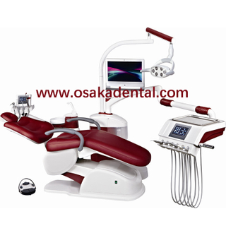Unidad dental sillón dental OSA-A6800 Unidad dental de alta clase con sistema de control digital con pantalla táctil