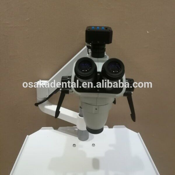 Microscopio dental portátil con cámara para unidad dental