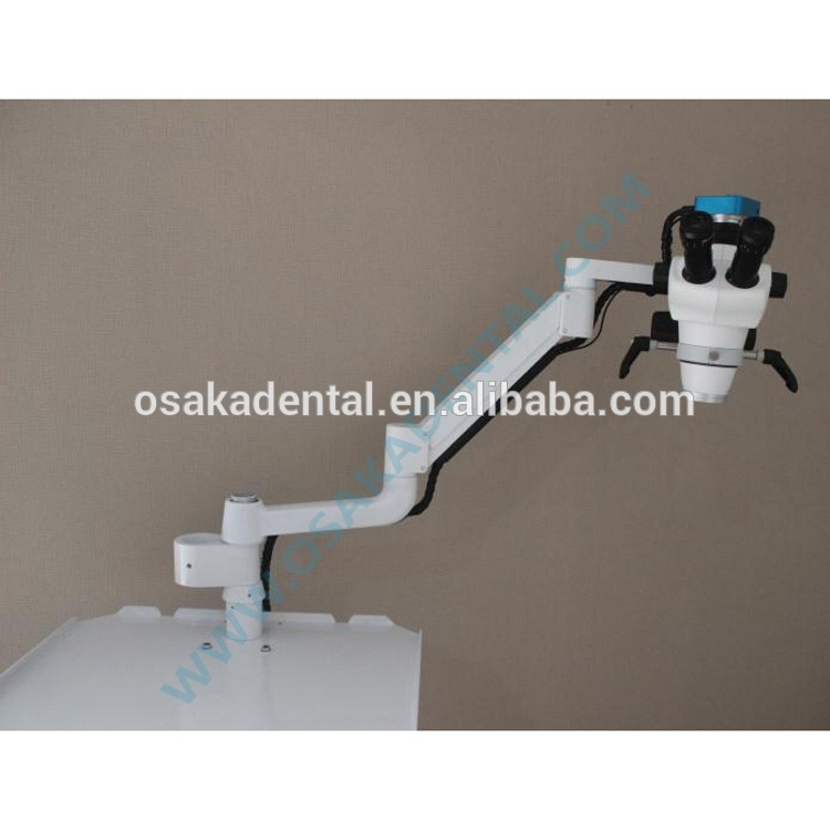 Microscopio dental portátil con cámara para unidad dental