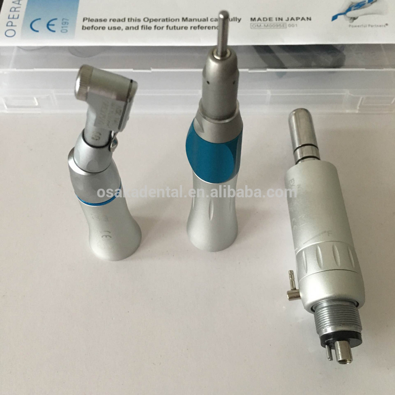 Kit de pieza de mano dental de baja velocidad para uso con endo y polaco