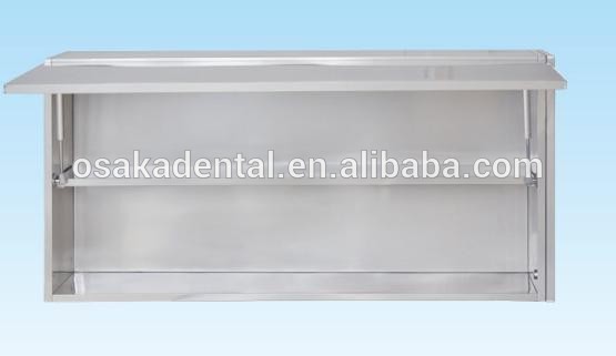 Armario dental de acero inoxidable gabinete de pared médica