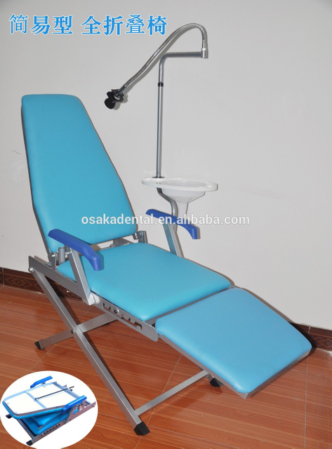 Sillón dental portátil plegable fácil modelo simple Osakadental