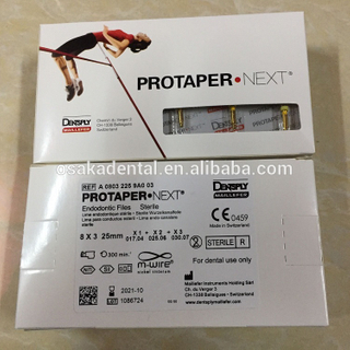 Nuevo embalaje Dental Protaper Siguiente archivo NITI