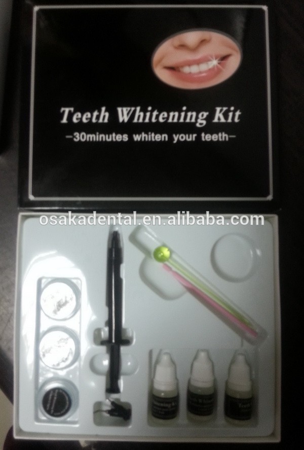 Kit de gel para blanquear los dientes al 30% para 2 o 3 personas A06