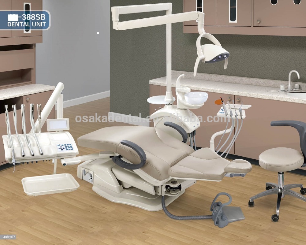 Silla dental / unidad dental inteligente de mejor calidad 2018 con caja giratoria