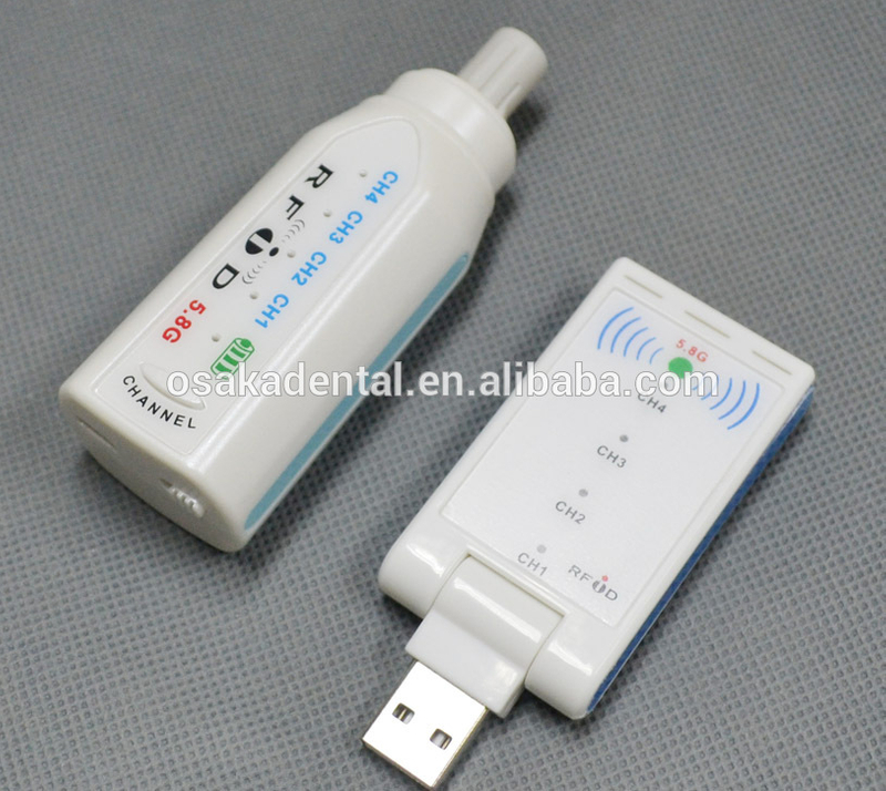 Cámara intraoral dental inalámbrica CCD WIFI de 5.0 mega píxeles