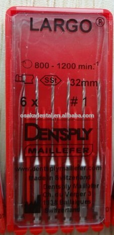 Escariador de pesto Dentsply original / largo / limas endo dentales / limas rotativas