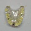 Modelos de implantes dentales OSA-2008A con modelo de dientes con caries