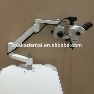 Microscopio dental portátil con cámara para unidad dental
