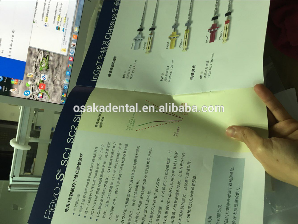 archivos de endodoncia dental de archivos REVO-S