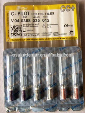 Brad original de VDW Dental Endo Files C-Pilot Files / Oral Instrument Files