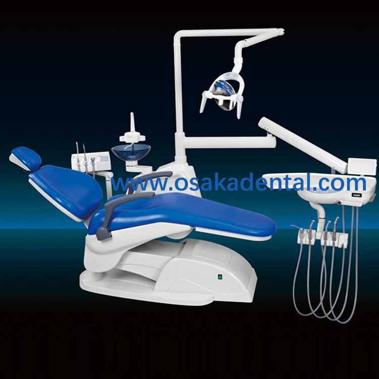 Unidad dental OSA-A880 / Chiar dental / Equipo dental Todo controlado por la válvula eléctrica Tubo de plástico