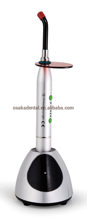 suministro dental 2000mu luz de curado led inalámbrico dental luz de curado led