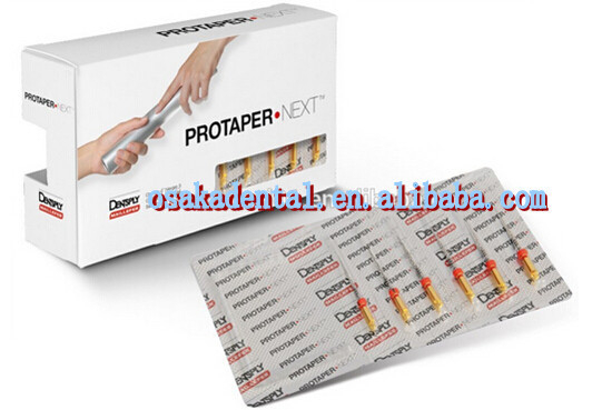 Protaper Next / archivos rotatorios dentales / archivos de conducto radicular / archivos niti