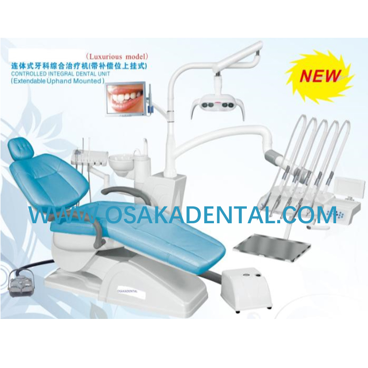 Modelo de sillón dental con lámpara LED OSA-26A Sillón dental de lujo / unidad dental / equipo dental unidad dental