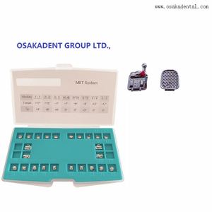 Soporte de autoligado MBT de ortodoncia de metal dental