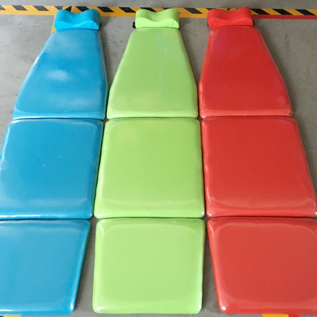 Unidad de silla dental portátil con compresor.