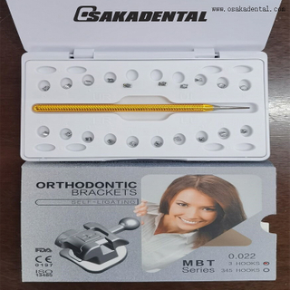 Soporte de autoligado de ortodoncia dental de material dental