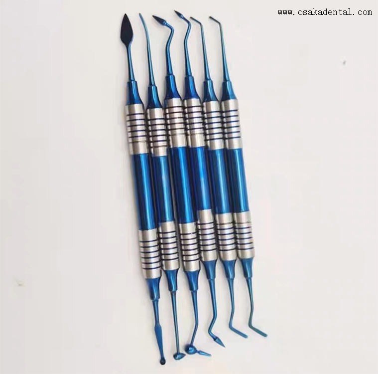 Herramienta de instrumento dental Instrumento de llenado de resina compuesta dental