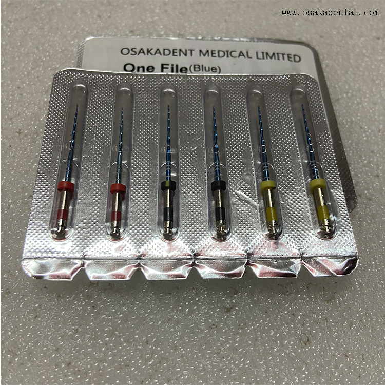 Endodoncia dental Niti Rotary One File System