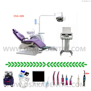 Sillón dental de alta calidad de Osaka Dental Company con material de impresión de alginato dental